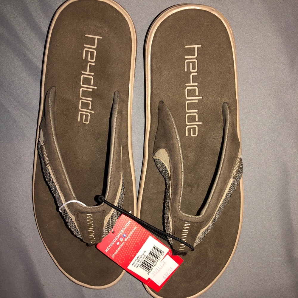 Hey Dude flip flops